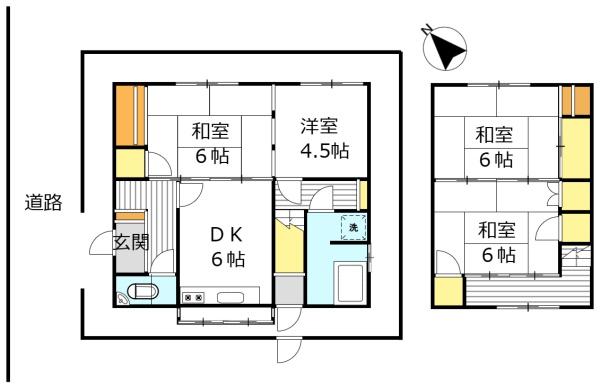 安岡本町一丁目／　コンパクトなお家