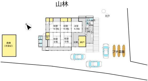 大字植田／ぽつんと一軒家
