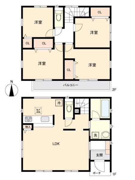 稗田町築浅物件　／　築3年Ｐ３台戸建て