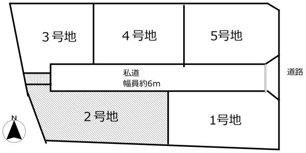 清末鞍馬二丁目／分譲地　2号地