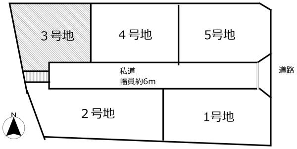 清末鞍馬二丁目／分譲地　3号地