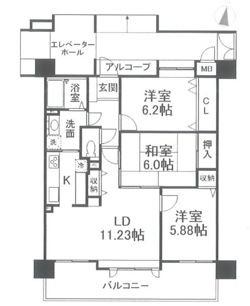 サンシティ新下関駅前／ペット可　新下関駅近く
