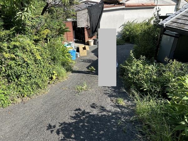 下関市貴船町3丁目の土地(前面道路含む現地写真)