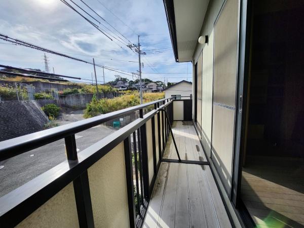 下関市西大坪町の中古一戸建て(バルコニー)
