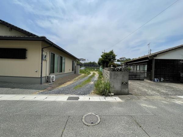 下関市彦島西山町4丁目の土地(前面道路含む現地写真)