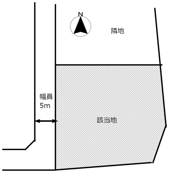 彦島塩浜町2丁目／造成地山側