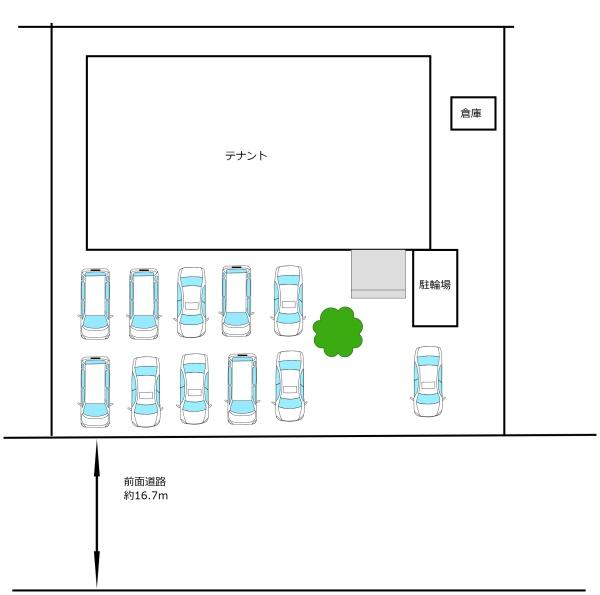 梶栗町３丁目／西中国信用金庫横　医院跡地