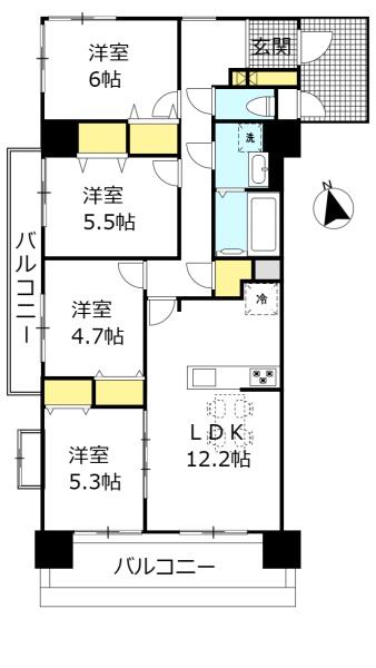 稗田町マンション／水廻り新品