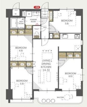 一の宮町2丁目／水廻り新品　ペットＯＫ