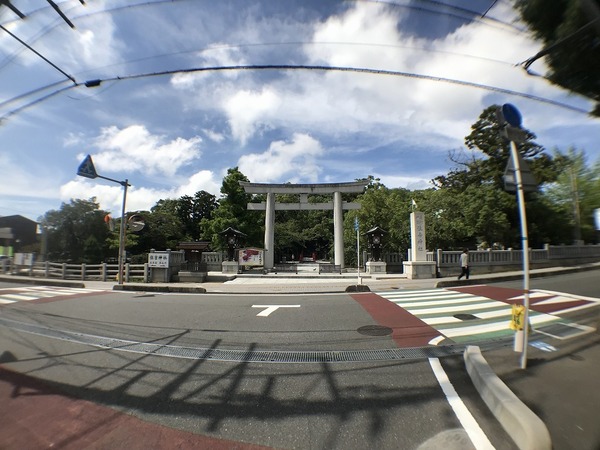下関市一の宮住吉２丁目の土地(住吉神社)