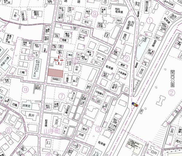 下関市山手町の土地