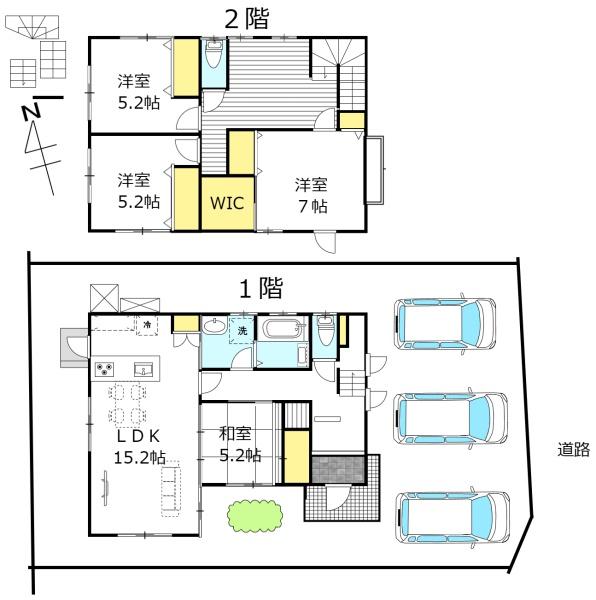 綾羅木本町4　２号地／未使用　太陽光付