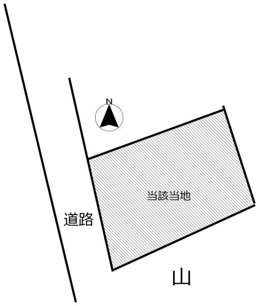 大学町4丁目／ファミリーマート裏　土地