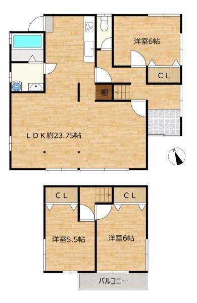 下関市形山町の中古一戸建
