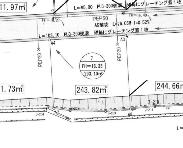 下関市菊川町大字下岡枝の売土地
