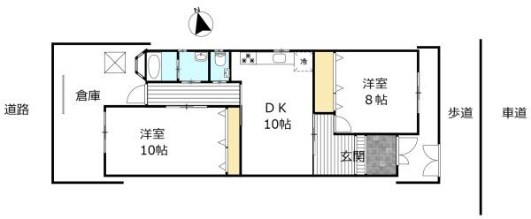 下関市赤間町の中古一戸建
