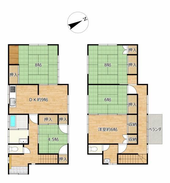 下関市綾羅木本町６丁目の中古一戸建