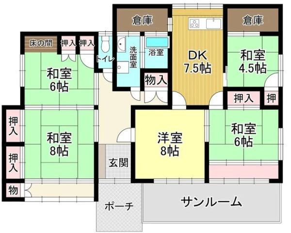 下関市清末千房１丁目の中古一戸建