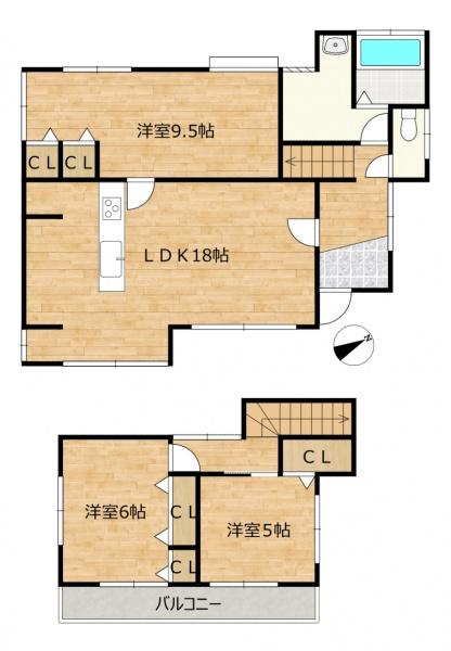 下関市綾羅木南町１丁目の中古一戸建