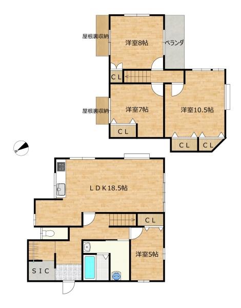 下関市綾羅木新町２丁目の中古一戸建