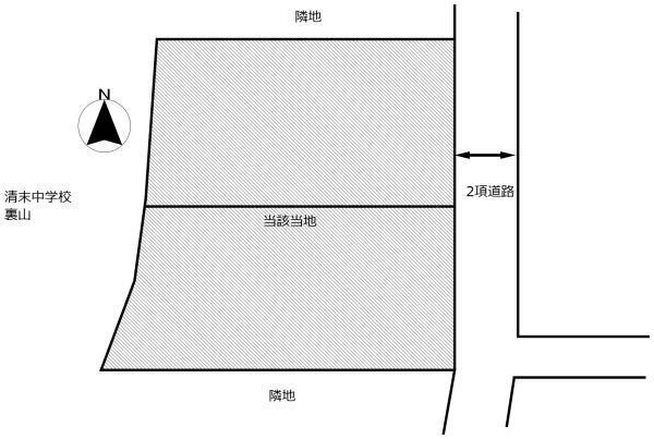 下関市清末陣屋の売土地