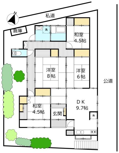 上田中町4丁目／文関小校区　お値打ち戸建て