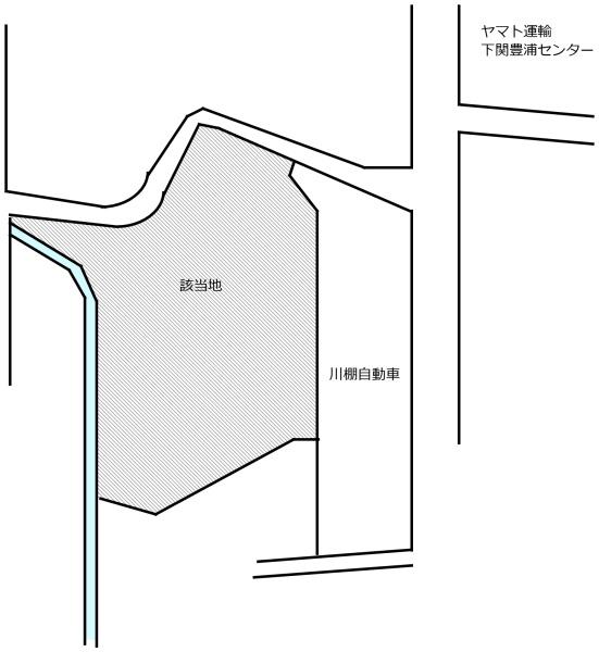 豊浦町大字川棚/ヤマト運輸近く