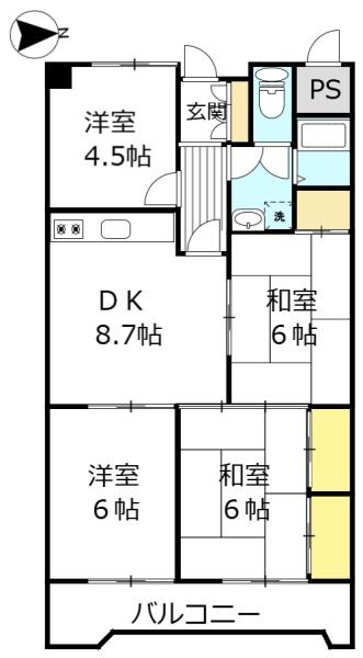 ロイヤルコーポランド上田中／市街地近く