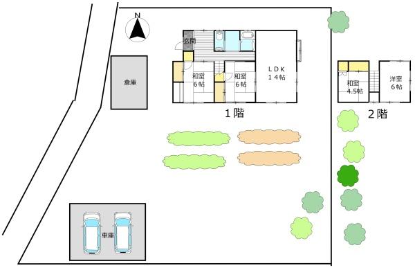 下関市大字有冨の中古一戸建て