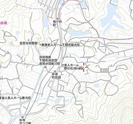 下関市大字永田郷の土地