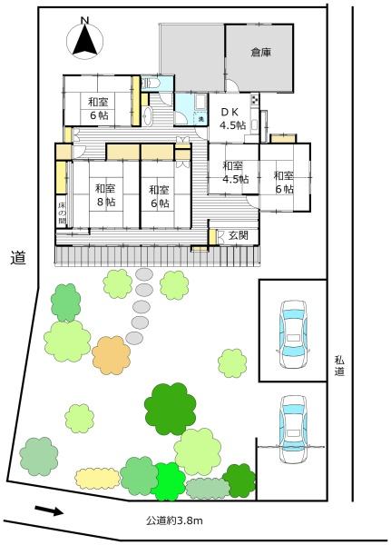 下関市大坪本町の中古一戸建て