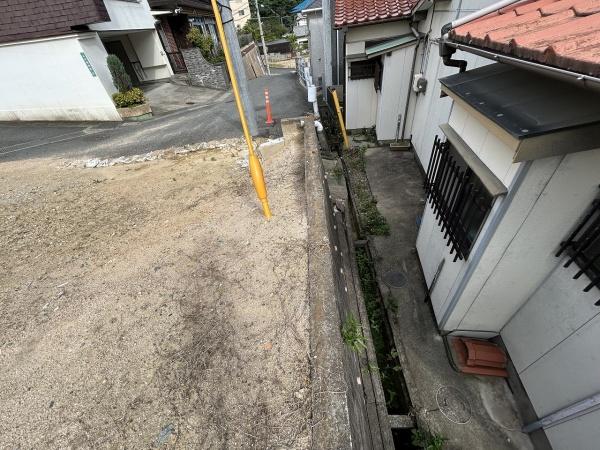 下関市山の田南町の土地
