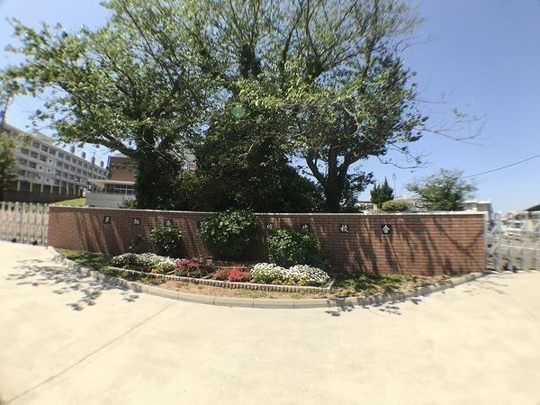 下関市上田中町6丁目の土地(私立早鞆高校)