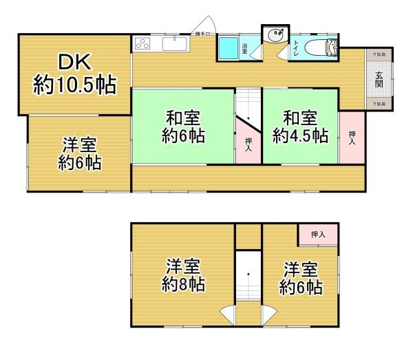 吹田市佐井寺２丁目の中古一戸建て