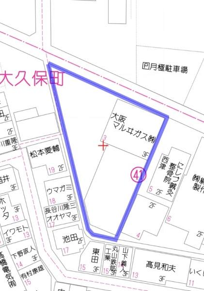 守口市大久保町2丁目の土地(間取り)