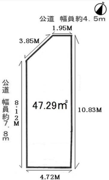 吹田市昭和町の売土地