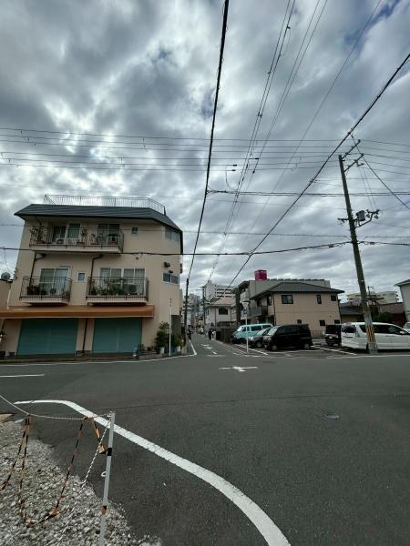 吹田市昭和町の土地(前面道路含む現地写真)