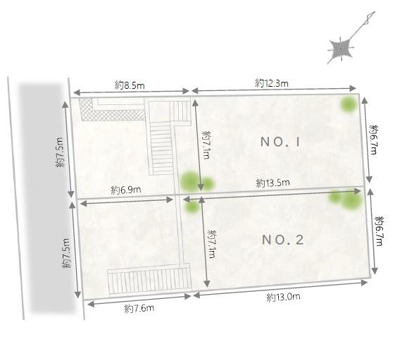吹田市千里丘中の売土地