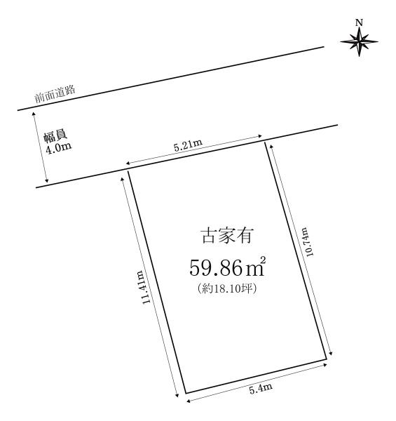 吹田市竹谷町の中古一戸建