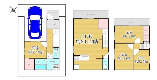 摂津市鳥飼新町２丁目の新築一戸建