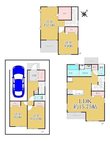 摂津市南別府町の新築一戸建