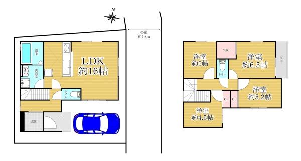 箕面市石丸２丁目の中古一戸建て