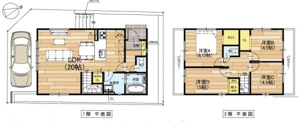 箕面市箕面２丁目の新築一戸建