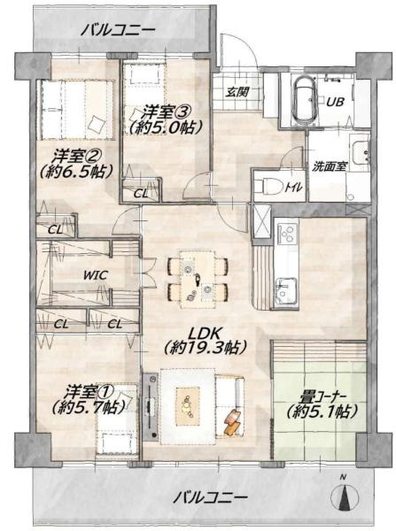 星和プラネタウン千里南第弐期
