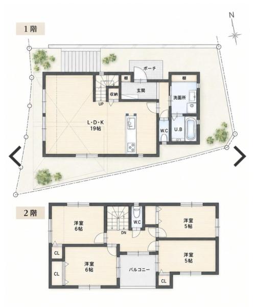 吹田市樫切山の新築一戸建