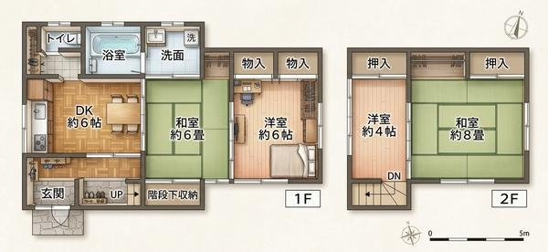 加須市向古河の中古一戸建て