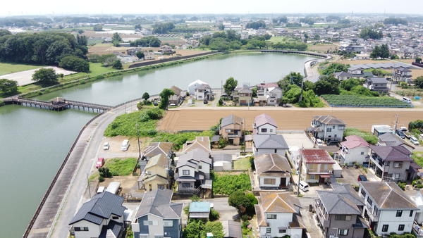 古河市長左エ門新田の土地
