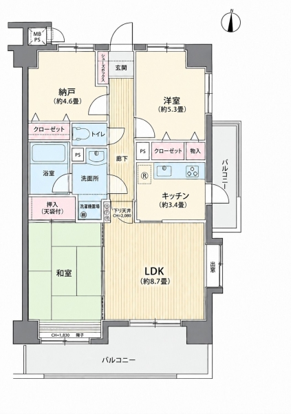 ライオンズマンション古河