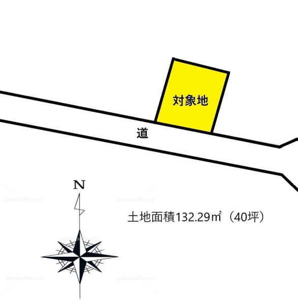 加須市久下2丁目　売地