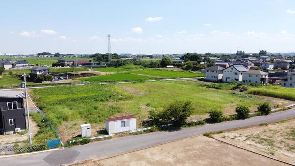 加須市内田ケ谷1000坪超　資材置き場用地